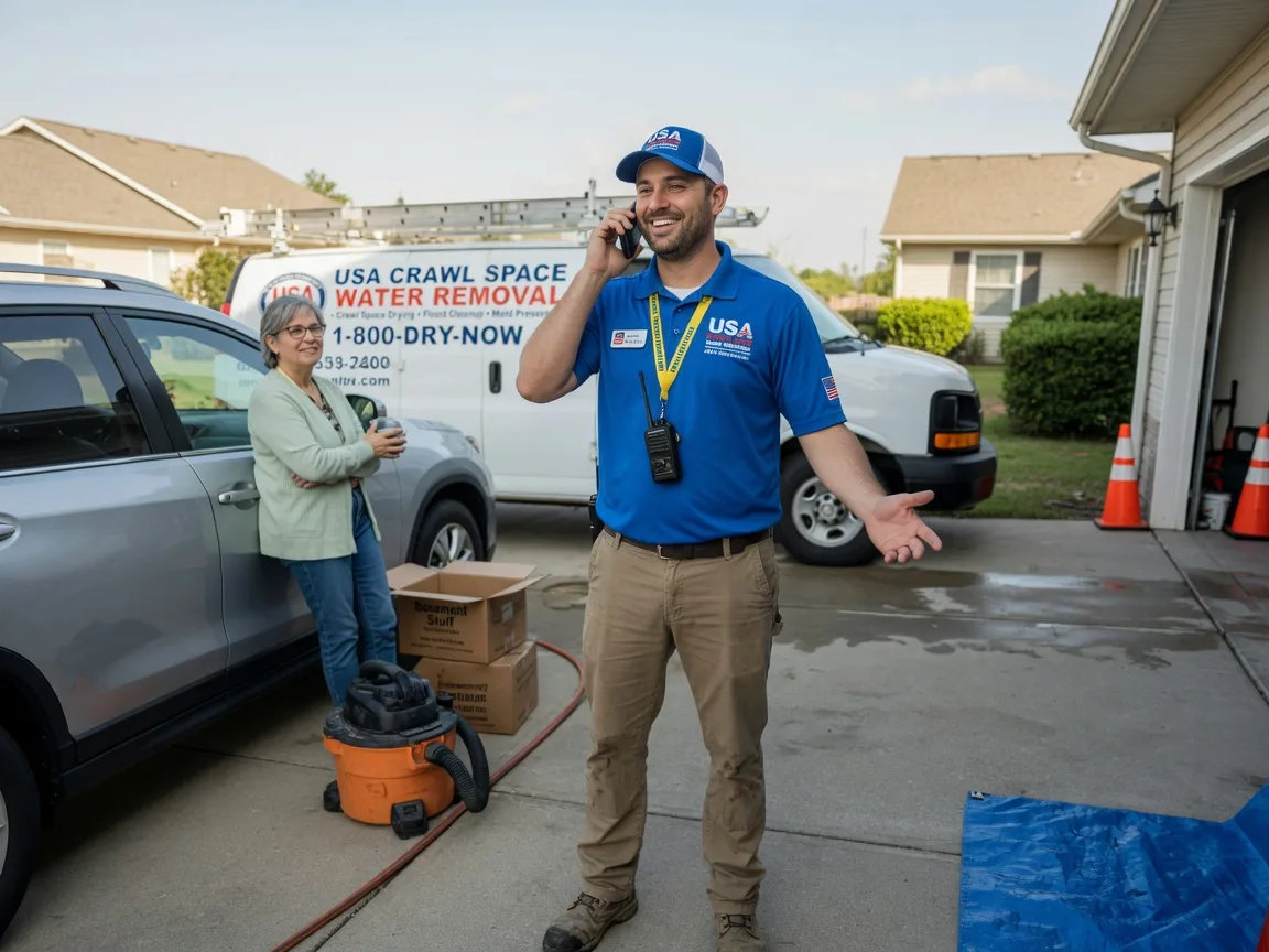 Crawl Space Water Removal Morral, OH FAQs